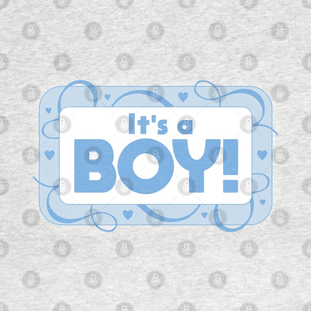 It's a Boy by Dale Preston Design